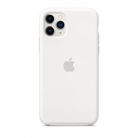 Силиконовый чехол для iPhone 11 Pro, Белый фото 2