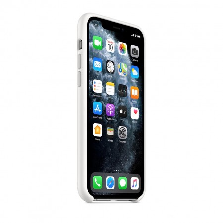 Силиконовый чехол для iPhone 11 Pro, Белый фото 5