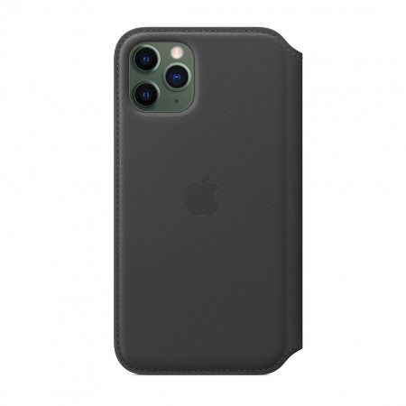 Кожаный чехол Folio для iPhone 11 Pro, Чёрный фото 3
