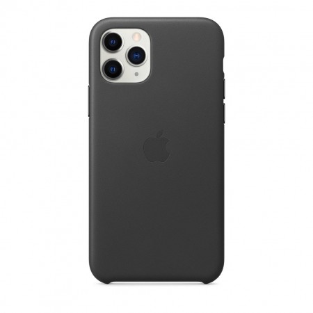 Кожаный чехол для iPhone 11 Pro, Чёрный фото 2