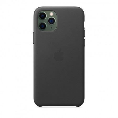 Кожаный чехол для iPhone 11 Pro, Чёрный фото 3