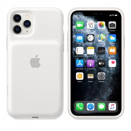 Чехол-аккумулятор Smart Battery Case для iPhone 11 Pro, Белый фото 7