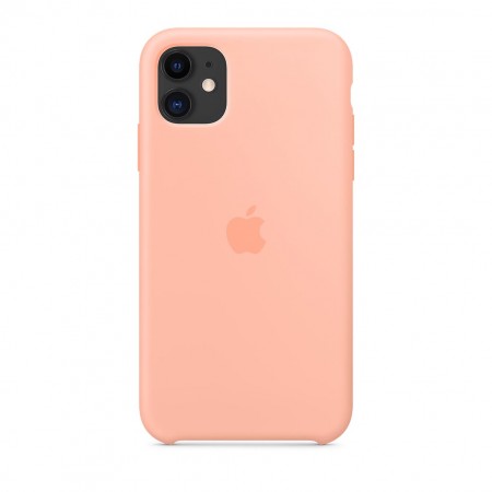 Силиконовый чехол для iPhone 11, Розовый грейпфрут фото 2