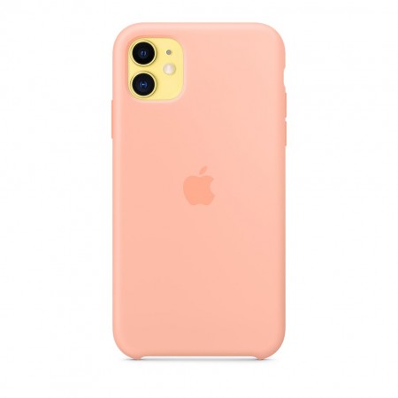 Силиконовый чехол для iPhone 11, Розовый грейпфрут фото 4