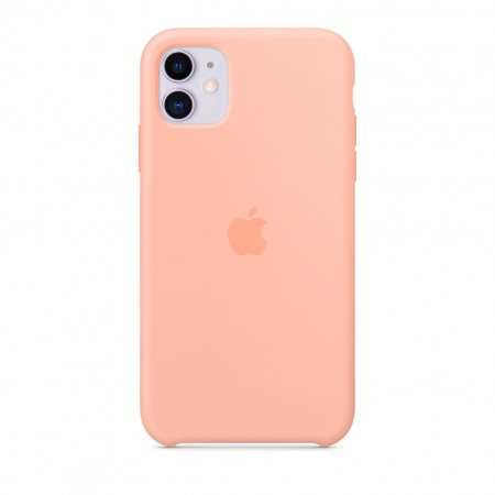 Силиконовый чехол для iPhone 11, Розовый грейпфрут фото 5
