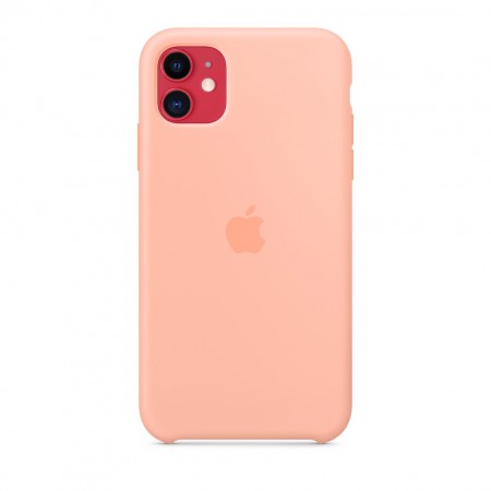 Силиконовый чехол для iPhone 11, Розовый грейпфрут фото 6