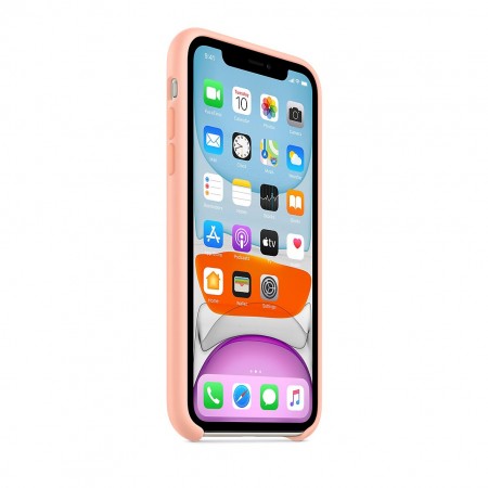Силиконовый чехол для iPhone 11, Розовый грейпфрут фото 7