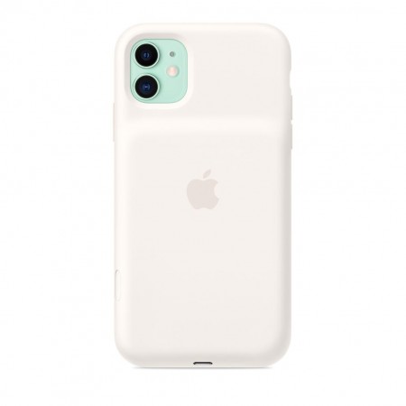 Чехол-аккумулятор Smart Battery Case для iPhone 11, Мягкий белый фото 3