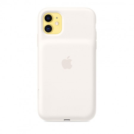 Чехол-аккумулятор Smart Battery Case для iPhone 11, Мягкий белый фото 4