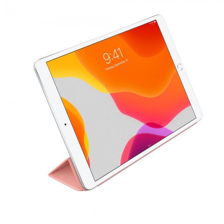 Кожаная обложка Smart Cover для iPad (2020) и iPad Air (2020), Бледно-розовый фото 5