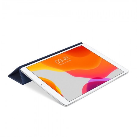 Кожаная обложка Smart Cover для iPad (2020) и iPad Air (2020), Тёмно-синий фото 6