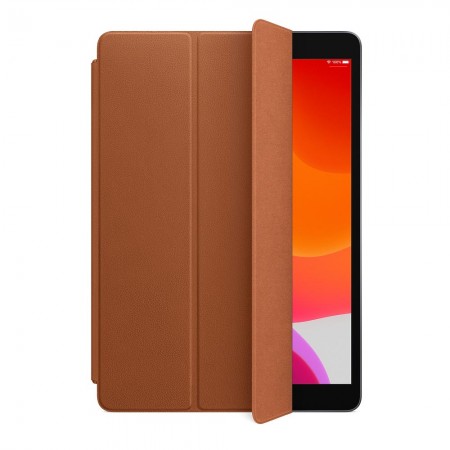 Кожаная обложка Smart Cover для iPad (2020) и iPad Air (2020), Золотисто-коричневый фото 4