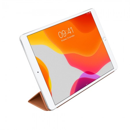 Кожаная обложка Smart Cover для iPad (2020) и iPad Air (2020), Золотисто-коричневый фото 5