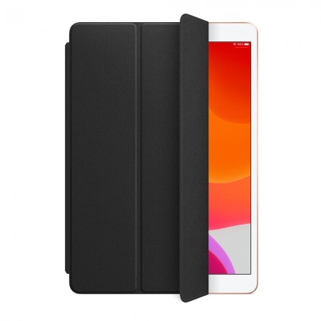 Кожаная обложка Smart Cover для iPad (2020) и iPad Air (2020), Чёрный фото 2
