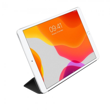 Кожаная обложка Smart Cover для iPad (2020) и iPad Air (2020), Чёрный фото 5