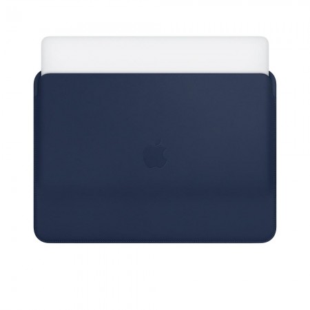 Кожаный чехол для MacBook Air и MacBook Pro 13&quot;, Тёмно‑синий фото 3