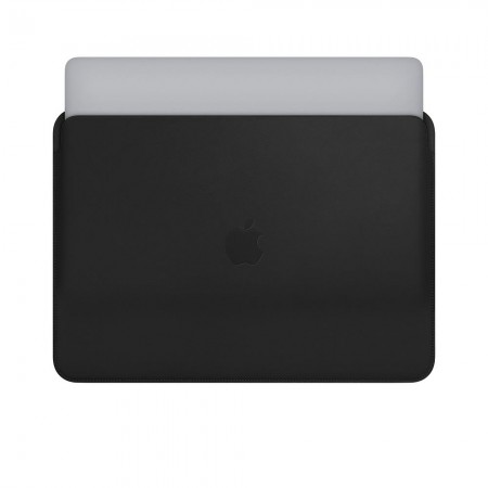 Кожаный чехол для MacBook Air и MacBook Pro 13&quot;, Чёрный фото 4