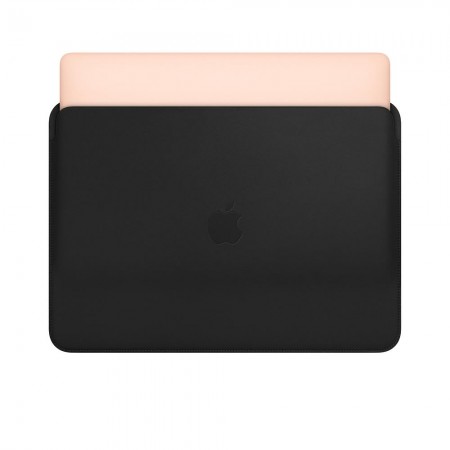 Кожаный чехол для MacBook Air и MacBook Pro 13&quot;, Чёрный фото 5