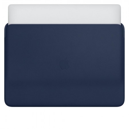 Кожаный чехол для MacBook Pro 16, Тёмно‑синий фото 3