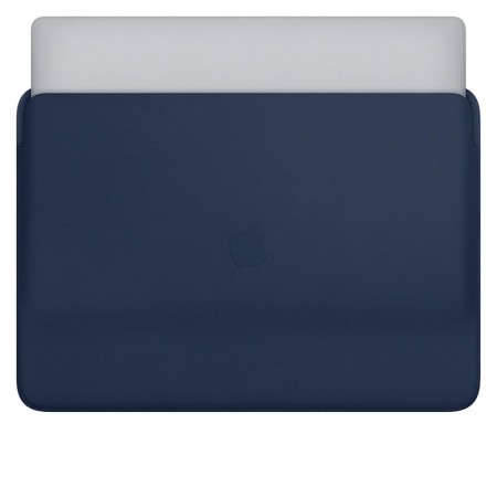 Кожаный чехол для MacBook Pro 16, Тёмно‑синий фото 4