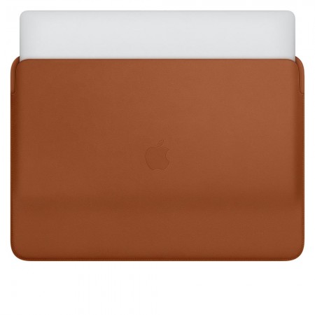 Кожаный чехол для MacBook Pro 16, Золотисто-коричневый фото 3