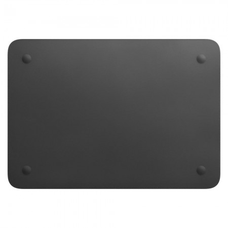 Кожаный чехол для MacBook Pro 16, Чёрный фото 1