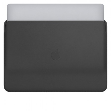 Кожаный чехол для MacBook Pro 16, Чёрный фото 4