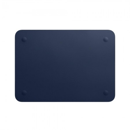 Кожаный чехол для MacBook 12, Тёмно‑синий фото 2