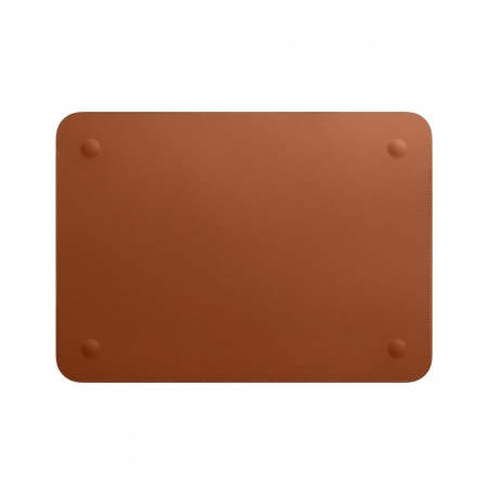 Кожаный чехол для MacBook 12, Золотисто-коричневый фото 2