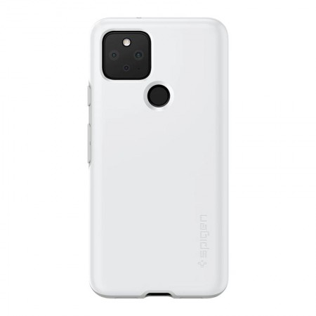 Чехол Spigen Case Thin Fit для Google Pixel 5, White фото 5