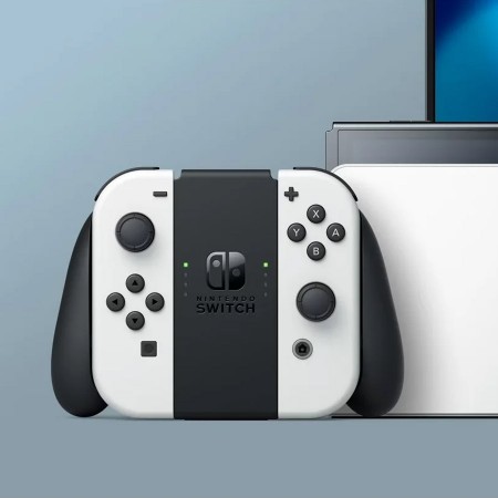 Игровая приставка Nintendo Switch OLED 64 ГБ, белый фото 5