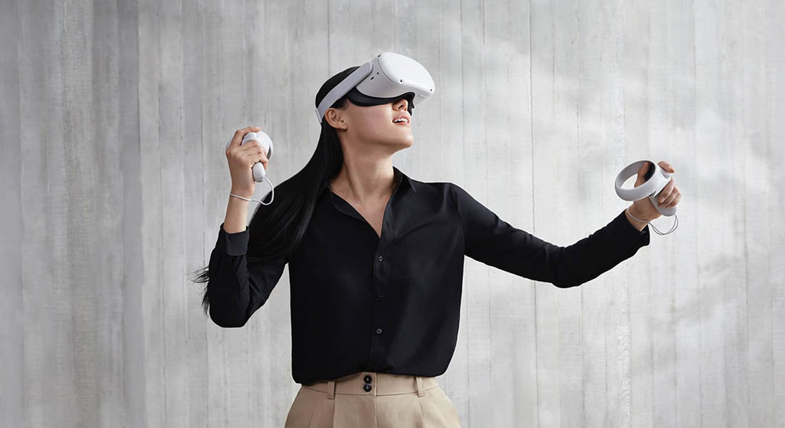 Шлем виртуальной реальности Oculus Quest 2 VR - 256 GB  фото