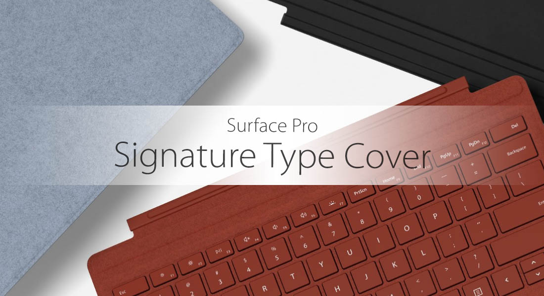 Microsoft Surface Pro Signature Type Cover (Alcantara)