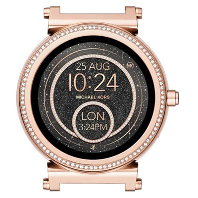 Часы Michael Kors Sofie Pavé Rose Gold-Tone Sofie Pavé Rose Gold-Tone Smartwatch MKT5022 фото