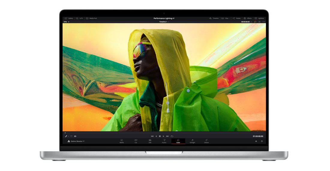 Apple MacBook Pro 2021, дисплей Retina