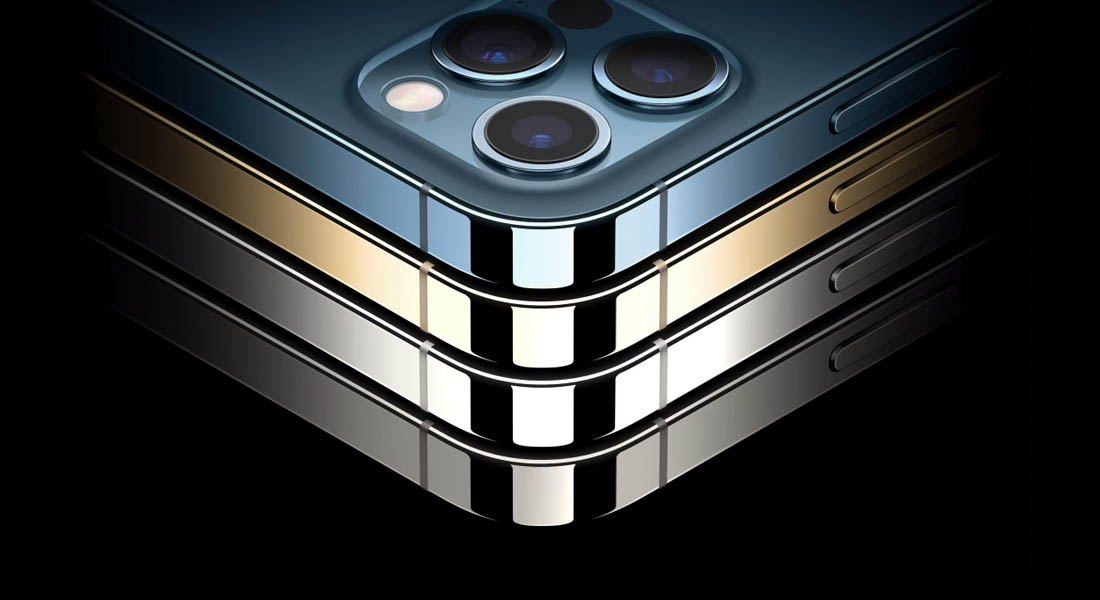 Четыре цвета iPhone 12 Pro