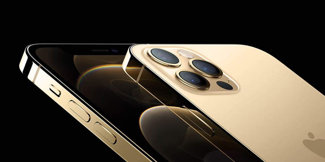 Премиальный золотой iPhone 12 Pro