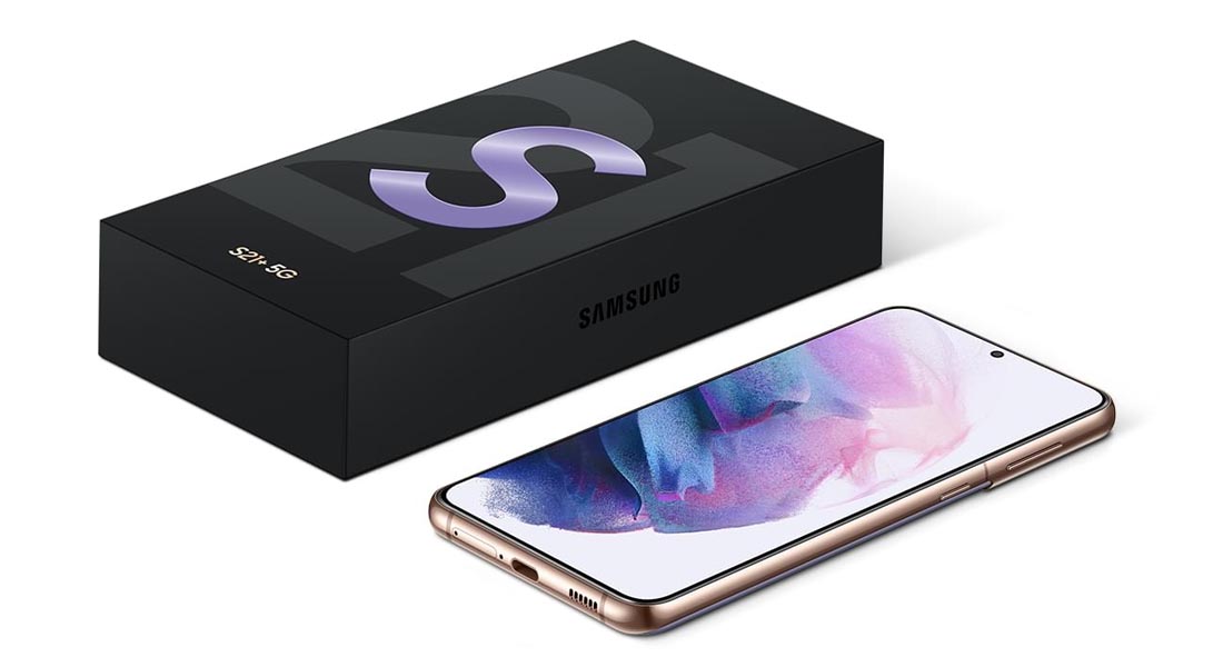Смартфон Samsung Galaxy S21+ 5G 8/256GB, Фиолетовый Фантом  фото