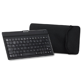 Беспроводная клавиатура Verbatim Ultra-Slim Bluetooth Keyboard  фото