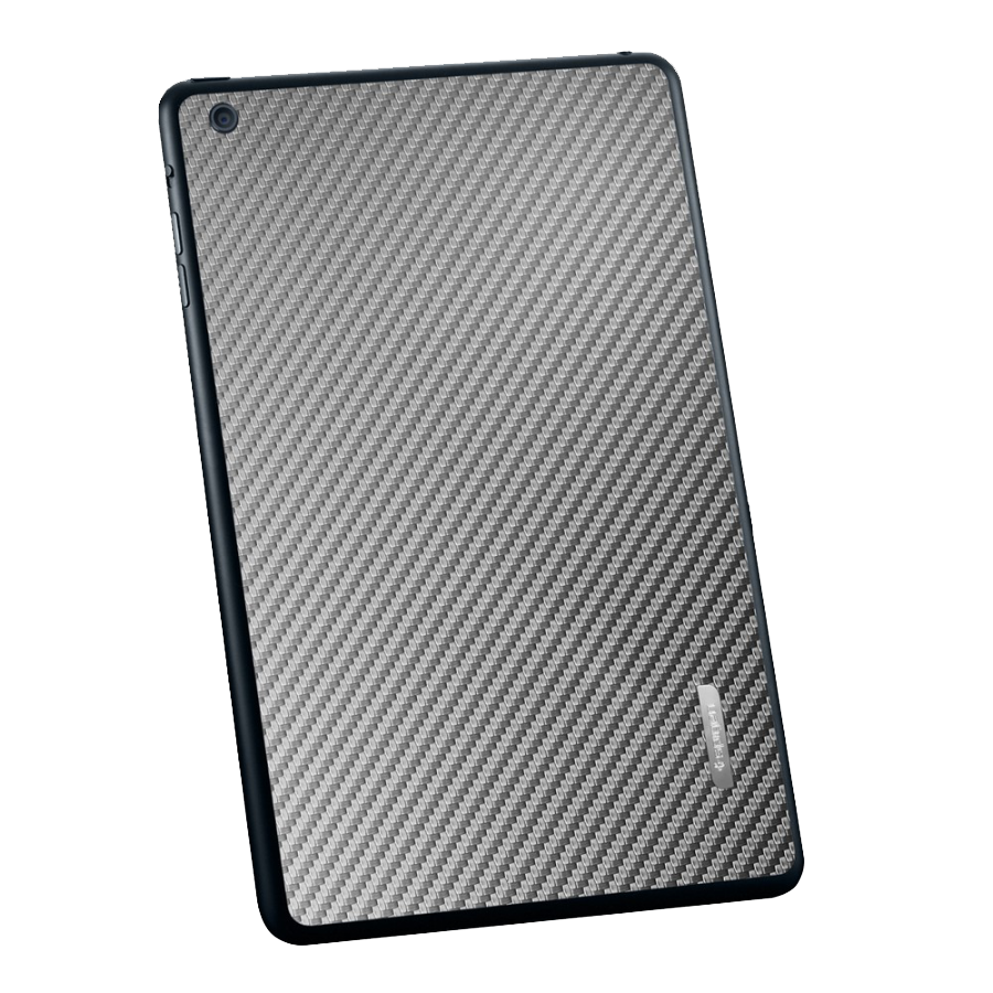 Пленка iPad Mini Skin Guard Set (Carbon pattern grey)  фото