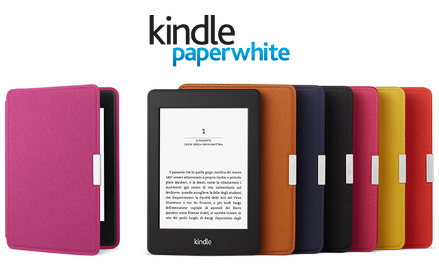 Чехол Amazon Kindle Paperwhite Leather Case - Onyx Black фото